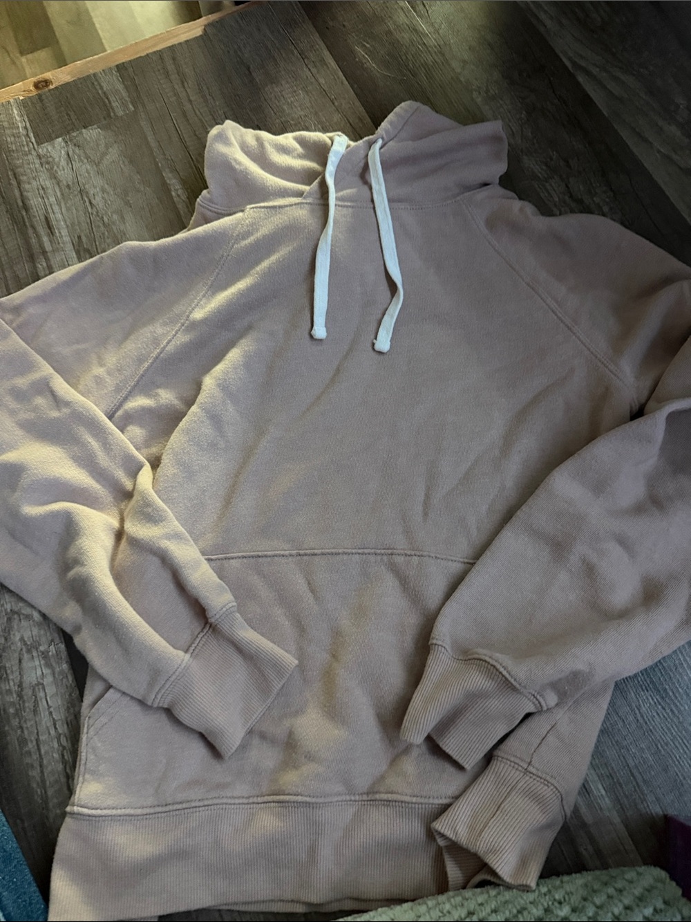 Men's Neutral Beige Pullover Hoodie